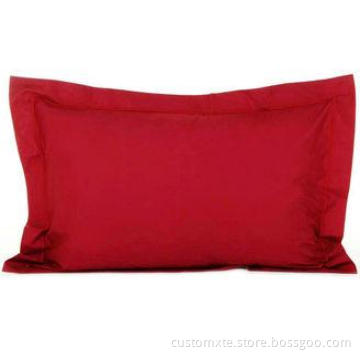 Plain color personalized pillow cases / covers with opening